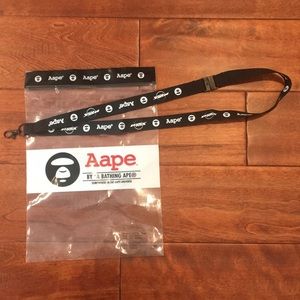 Aape / A Bathing Ape, BAPE x HYPEBEAST lanyard